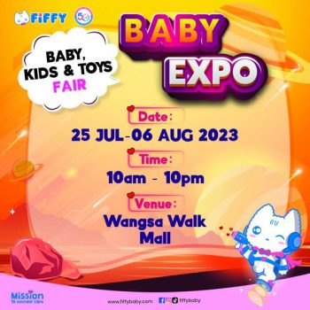 Fiffybaby-Baby-Kids-Toys-Fair-at-Wangsa-Walk-Mall-350x350 - Baby & Kids & Parenting Babycare Events & Fairs Kuala Lumpur Selangor Toys 