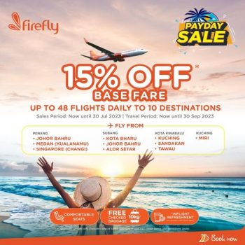 Firefly-15-off-Promo-350x350 - Air Fare Johor Kedah Kelantan Kuala Lumpur Melaka Negeri Sembilan Pahang Penang Perak Perlis Promotions & Freebies Putrajaya Sabah Sarawak Selangor Sports,Leisure & Travel Terengganu Travel Packages 