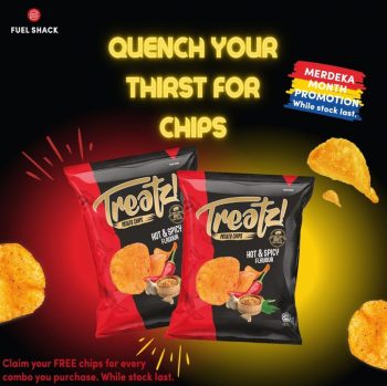 Fuel-Shack-Free-chips-for-every-combo-Purchased-Promotion-350x349 - Beverages Food , Restaurant & Pub Johor Kedah Kelantan Kuala Lumpur Melaka Negeri Sembilan Pahang Penang Perak Perlis Promotions & Freebies Putrajaya Sabah Sarawak Selangor Terengganu 