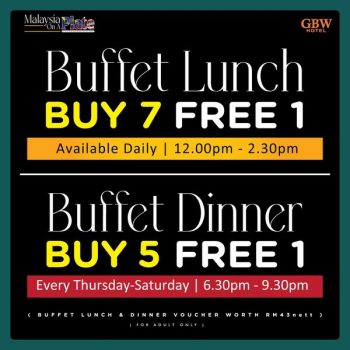 GBW-Hotel-Buffet-Lunch-Buffer-Dinner-Deal-2-350x350 - Hotels Johor Kedah Kelantan Kuala Lumpur Location Promotions & Freebies Selangor Sports,Leisure & Travel 
