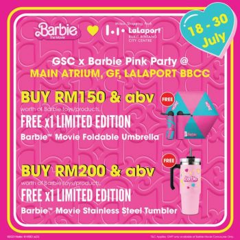 GSC-Barbie-Pink-Party-at-LaLaport-BBCC-2-350x350 - Cinemas Events & Fairs Kuala Lumpur Movie & Music & Games Selangor 