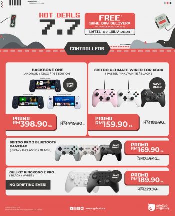 Gamers-Hideout-7.7-Hot-Deals-4-350x433 - Computer Accessories Electronics & Computers IT Gadgets Accessories Johor Kedah Kelantan Kuala Lumpur Melaka Negeri Sembilan Online Store Pahang Penang Perak Perlis Promotions & Freebies Putrajaya Sabah Sarawak Selangor Terengganu 