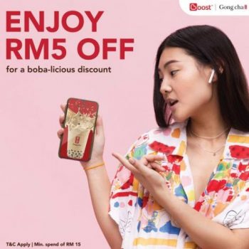 Gong-Cha-Boost-eBeliaRahmah-Free-RM5-eWallet-Promotion-350x350 - Beverages Food , Restaurant & Pub Johor Kedah Kelantan Kuala Lumpur Melaka Negeri Sembilan Pahang Penang Perak Perlis Promotions & Freebies Putrajaya Sabah Sarawak Selangor Terengganu 