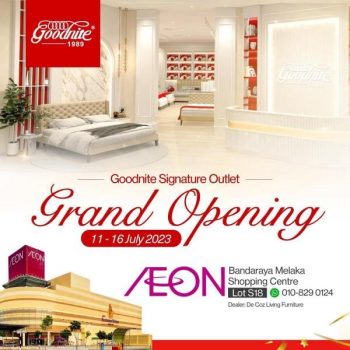 Goodnite-Opening-Promotion-at-AEON-Bandaraya-Melaka-350x350 - Beddings Home & Garden & Tools Mattress Melaka Promotions & Freebies 
