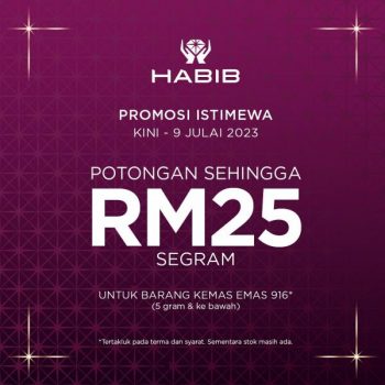 HABIB-916-Gold-Jewelry-RM25-Discount-Per-Gram-Free-Wages-Promotion-350x350 - Gifts , Souvenir & Jewellery Jewels Johor Kedah Kelantan Kuala Lumpur Melaka Negeri Sembilan Pahang Penang Perak Perlis Promotions & Freebies Putrajaya Sabah Sarawak Selangor Terengganu 