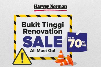 Harvey-Norman-Renovation-Sale-at-Bukit-Tinggi-350x232 - Electronics & Computers Furniture Home & Garden & Tools Home Appliances Home Decor Kitchen Appliances Selangor Warehouse Sale & Clearance in Malaysia 
