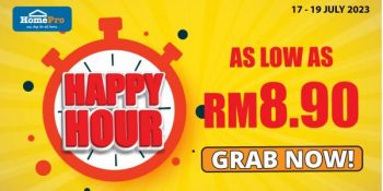 HomePro-Happy-Hour-Promotion-350x175 - Electronics & Computers Furniture Home & Garden & Tools Home Appliances Home Decor Home Hardware Johor Kedah Kelantan Kitchen Appliances Kuala Lumpur Melaka Negeri Sembilan Pahang Penang Perak Perlis Promotions & Freebies Putrajaya Sabah Sarawak Selangor Terengganu 