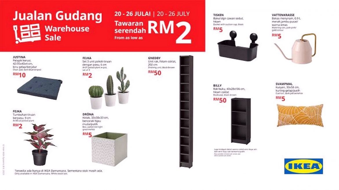 2026 Jul 2023 IKEA Warehouse Sale! Clearance As Low As RM2 only