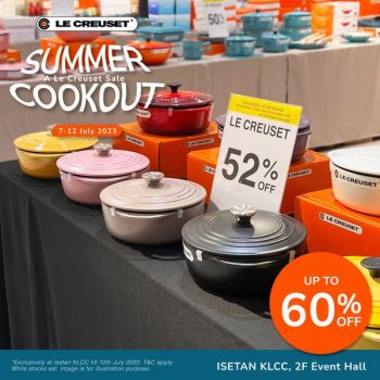 Le-Creuset-Summer-Lookout-Sale-at-ISETAN-KLCC-1-350x350 - Home & Garden & Tools Kitchenware Kuala Lumpur Malaysia Sales Selangor 