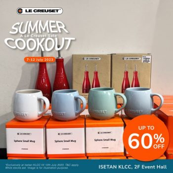 Le-Creuset-Summer-Lookout-Sale-at-ISETAN-KLCC-2-350x350 - Home & Garden & Tools Kitchenware Kuala Lumpur Malaysia Sales Selangor 