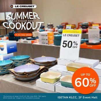 Le-Creuset-Summer-Lookout-Sale-at-ISETAN-KLCC-3-350x350 - Home & Garden & Tools Kitchenware Kuala Lumpur Malaysia Sales Selangor 