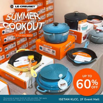 Le-Creuset-Summer-Lookout-Sale-at-ISETAN-KLCC-350x350 - Home & Garden & Tools Kitchenware Kuala Lumpur Malaysia Sales Selangor 