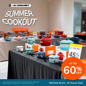 Le-Creuset-Summer-Lookout-Sale-at-ISETAN-KLCC-4-350x350 - Home & Garden & Tools Kitchenware Kuala Lumpur Malaysia Sales Selangor 