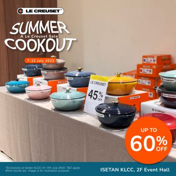 Le-Creuset-Summer-Lookout-Sale-at-ISETAN-KLCC-5-350x350 - Home & Garden & Tools Kitchenware Kuala Lumpur Malaysia Sales Selangor 