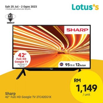 Lotuss-Electrical-Appliances-Promotion-11-350x350 - Computer Accessories Electronics & Computers Home Appliances IT Gadgets Accessories Johor Kedah Kelantan Kuala Lumpur Melaka Negeri Sembilan Pahang Penang Perak Perlis Promotions & Freebies Putrajaya Sabah Sarawak Selangor Supermarket & Hypermarket Terengganu 