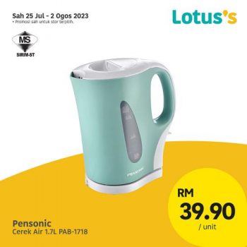 Lotuss-Electrical-Appliances-Promotion-3-350x350 - Computer Accessories Electronics & Computers Home Appliances IT Gadgets Accessories Johor Kedah Kelantan Kuala Lumpur Melaka Negeri Sembilan Pahang Penang Perak Perlis Promotions & Freebies Putrajaya Sabah Sarawak Selangor Supermarket & Hypermarket Terengganu 