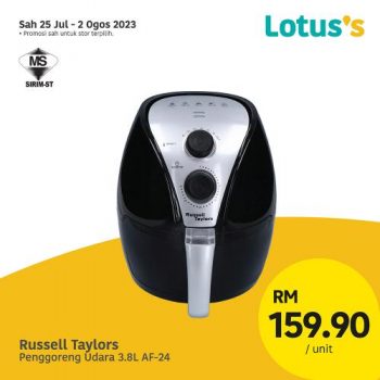 Lotuss-Electrical-Appliances-Promotion-7-350x350 - Computer Accessories Electronics & Computers Home Appliances IT Gadgets Accessories Johor Kedah Kelantan Kuala Lumpur Melaka Negeri Sembilan Pahang Penang Perak Perlis Promotions & Freebies Putrajaya Sabah Sarawak Selangor Supermarket & Hypermarket Terengganu 