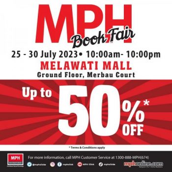 MPH-Book-Fair-Sale-at-Melawati-Mall-350x350 - Books & Magazines Kuala Lumpur Malaysia Sales Selangor Stationery 