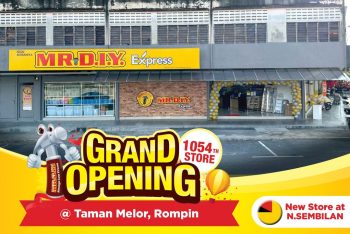 MR-DIY-Opening-Promo-at-Taman-Melor-Rompin-350x234 - Negeri Sembilan Others Promotions & Freebies 