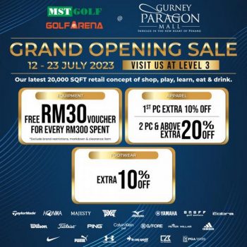MST-Golf-MST-Golf-Arena-Grand-Opening-Sale-at-Gurney-Paragon-Mall-350x350 - Golf Malaysia Sales Penang Sports,Leisure & Travel 