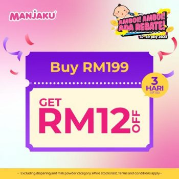 Manjaku-Amboi-Amboi-Ada-Rebate-Promotion-2-350x350 - Baby & Kids & Parenting Babycare Children Fashion Johor Kedah Kelantan Kuala Lumpur Melaka Negeri Sembilan Pahang Penang Perak Perlis Promotions & Freebies Putrajaya Sabah Sarawak Selangor Terengganu 