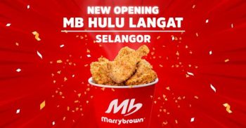 Marrybrown-Opening-Promotion-at-Hulu-Langat-350x183 - Beverages Food , Restaurant & Pub Promotions & Freebies Selangor 