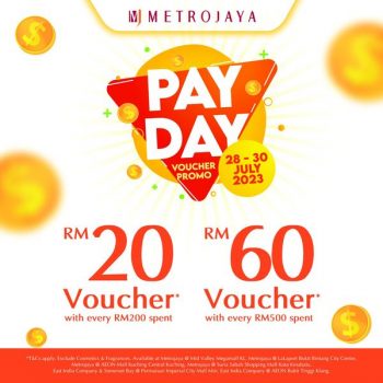 Metrojaya-Pay-Day-Voucher-Promo-350x350 - Johor Kedah Kelantan Kuala Lumpur Melaka Negeri Sembilan Others Pahang Penang Perak Perlis Promotions & Freebies Putrajaya Sabah Sarawak Selangor Terengganu 