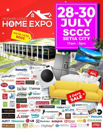 Modern-Living-Home-Expo-Sale-at-Setia-City-Convention-Centre-350x438 - Beddings Electronics & Computers Events & Fairs Furniture Home & Garden & Tools Home Appliances Home Decor Kitchen Appliances Selangor 