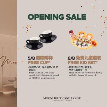 Moonlight-Cake-House-East-Coast-Opening-Promotion-5-350x350 - Beverages Cake Food , Restaurant & Pub Pahang Promotions & Freebies 