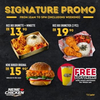 Nene-Chicken-Signature-Promo-Set-Promo-350x350 - Beverages Food , Restaurant & Pub Johor Kedah Kelantan Kuala Lumpur Melaka Negeri Sembilan Pahang Penang Perak Perlis Promotions & Freebies Putrajaya Sabah Sarawak Selangor Terengganu 