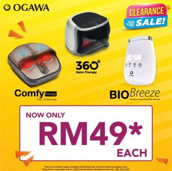 OGAWA-Warehouse-Clearance-Sale-1-350x349 - Beauty & Health Fitness Massage Selangor Sports,Leisure & Travel Warehouse Sale & Clearance in Malaysia 