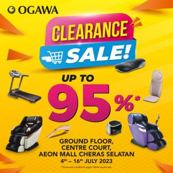 OGAWA-Warehouse-Clearance-Sale-350x350 - Beauty & Health Fitness Massage Selangor Sports,Leisure & Travel Warehouse Sale & Clearance in Malaysia 