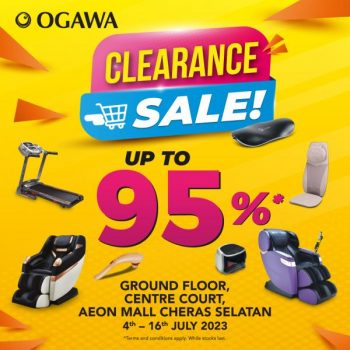 Ogawa-Clearance-Sale-at-AEON-Cheras-Selatan-350x350 - Others Selangor Warehouse Sale & Clearance in Malaysia 