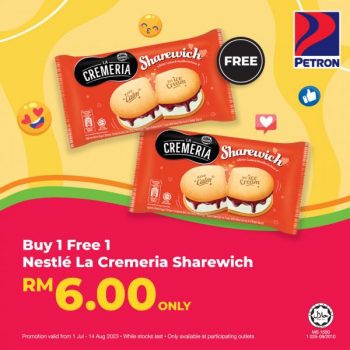 Petron-Costa-Buy-1-FREE-1-Nestle-La-Cremeria-Sharewich-Promotion-350x350 - Johor Kedah Kelantan Kuala Lumpur Melaka Negeri Sembilan Others Pahang Penang Perak Perlis Promotions & Freebies Putrajaya Sabah Sarawak Selangor Terengganu 