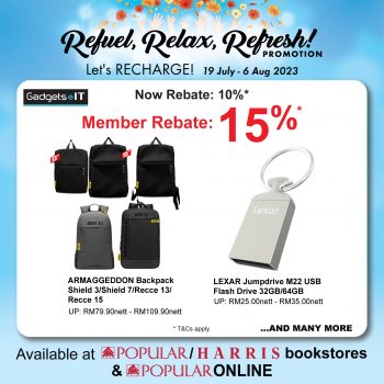 Popular-Refuel-Relax-and-Refresh-Promo-8-350x350 - Books & Magazines Electronics & Computers IT Gadgets Accessories Johor Kedah Kelantan Kuala Lumpur Melaka Negeri Sembilan Online Store Pahang Penang Perak Perlis Promotions & Freebies Putrajaya Sabah Sarawak Selangor Stationery Terengganu