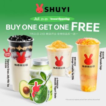 SHUYI-Opening-Promotion-at-Pavilion-KL-350x350 - Beverages Food , Restaurant & Pub Kuala Lumpur Promotions & Freebies Selangor 