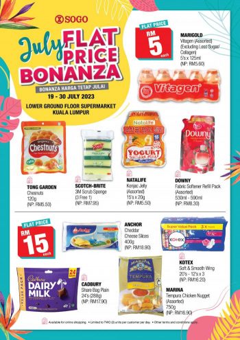 SOGO-Supermarket-July-Flat-Price-Bonanza-Promotion-350x495 - Kuala Lumpur Promotions & Freebies Selangor Supermarket & Hypermarket 