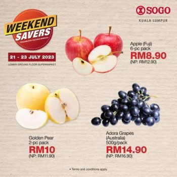 SOGO-Supermarket-Weekend-Savers-Promotion-1-350x350 - Kuala Lumpur Promotions & Freebies Selangor Supermarket & Hypermarket 