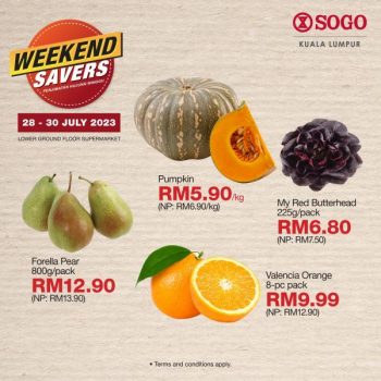 SOGO-Supermarket-Weekend-Savers-Promotion-3-1-350x350 - Kuala Lumpur Promotions & Freebies Selangor Supermarket & Hypermarket 