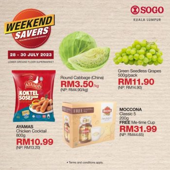 SOGO-Supermarket-Weekend-Savers-Promotion-4-1-350x350 - Kuala Lumpur Promotions & Freebies Selangor Supermarket & Hypermarket 