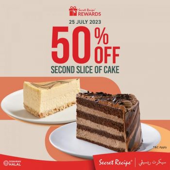 Secret-Recipe-50-OFF-Second-Slice-Of-Cake-Promotion-350x350 - Beverages Cake Food , Restaurant & Pub Johor Kedah Kelantan Kuala Lumpur Melaka Negeri Sembilan Pahang Penang Perak Perlis Promotions & Freebies Putrajaya Sabah Sarawak Selangor Terengganu 