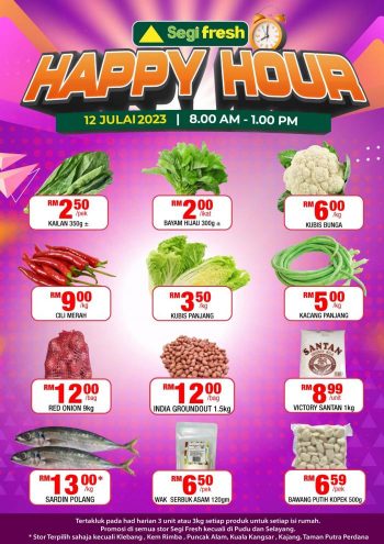 Segi-Fresh-Happy-Hour-Promotion-4-350x495 - Johor Kedah Kelantan Kuala Lumpur Melaka Negeri Sembilan Pahang Penang Perak Perlis Promotions & Freebies Putrajaya Sabah Sarawak Selangor Supermarket & Hypermarket Terengganu 