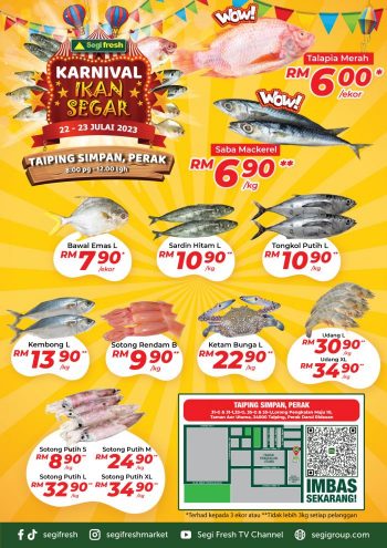 Segi-Fresh-Karnival-Ikan-Segar-Promotion-at-Taiping-Simpan-Pulau-Indah-350x495 - Perak Promotions & Freebies Selangor Supermarket & Hypermarket 