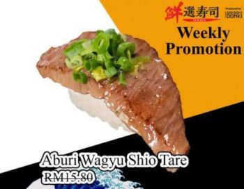 Sen-Sen-Sushi-Aburi-Wagyu-Shio-Tare-for-RM13.80-Promotion-350x272 - Beverages Food , Restaurant & Pub Kuala Lumpur Promotions & Freebies Selangor Sushi 