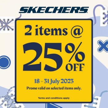 Skechers-July-2-Items-@-25-OFF-Promotion-350x350 - Fashion Accessories Fashion Lifestyle & Department Store Footwear Johor Kedah Kelantan Kuala Lumpur Melaka Negeri Sembilan Pahang Penang Perak Perlis Promotions & Freebies Putrajaya Sabah Sarawak Selangor Terengganu 