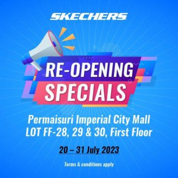 Skechers-Re-Opening-Promotion-at-Permaisuri-Imperial-City-Mal-350x350 - Apparels Fashion Accessories Fashion Lifestyle & Department Store Promotions & Freebies 