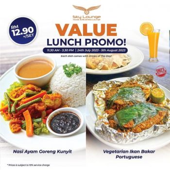 Sky-Lounge-Value-Lunch-Promo-350x350 - Beverages Food , Restaurant & Pub Kuala Lumpur Promotions & Freebies Selangor 