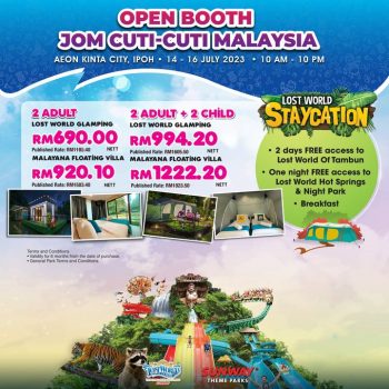Sunway-Lost-World-Of-Tambun-Admission-Ticket-Discount-Sale-at-AEON-Kinta-City-2-350x350 - Malaysia Sales Perak Sports,Leisure & Travel Theme Parks 