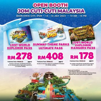 Sunway-Lost-World-Of-Tambun-Admission-Ticket-Discount-Sale-at-AEON-Kinta-City-4-350x350 - Malaysia Sales Perak Sports,Leisure & Travel Theme Parks 