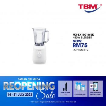 TBM-Reopening-Promotion-at-Taman-Sri-Muda-12-350x350 - Computer Accessories Electronics & Computers Home Appliances IT Gadgets Accessories Promotions & Freebies Selangor 